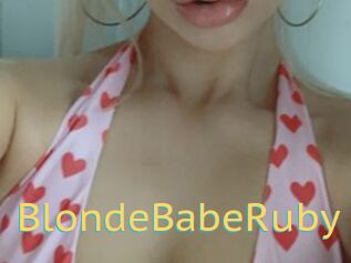 BlondeBabeRuby