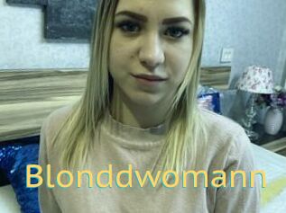 Blonddwomann