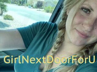 GirlNextDoorForU