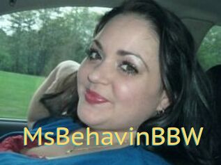 MsBehavinBBW